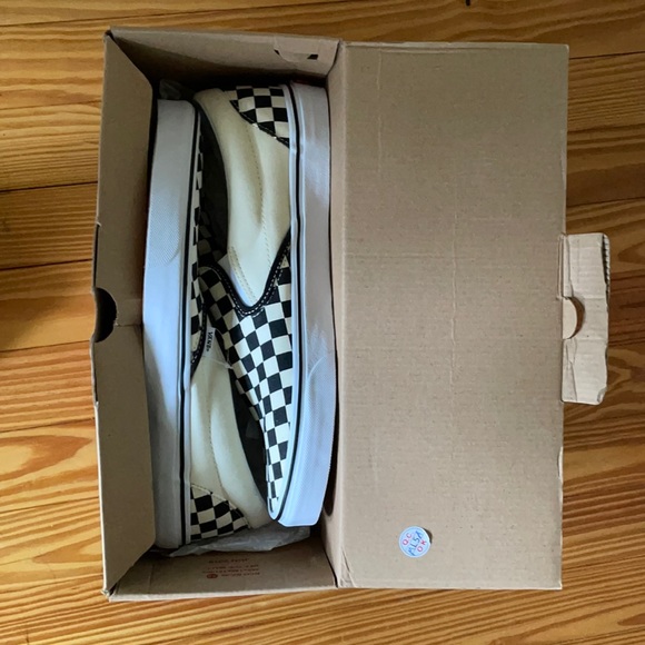Brand New Black/White Checkered Board Vans main image 3